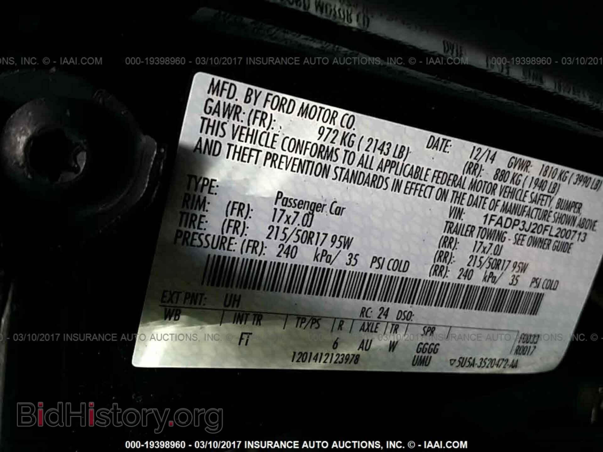 2015 Ford Focus - VIN: 1FADP3J20FL200713 - Photo 9