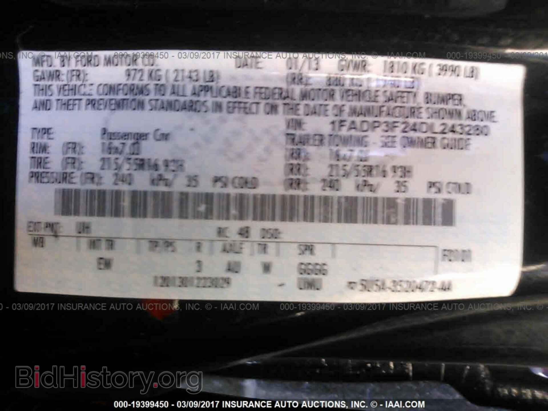 2013 Ford Focus - VIN: 1FADP3F24DL243280 - Photo 9