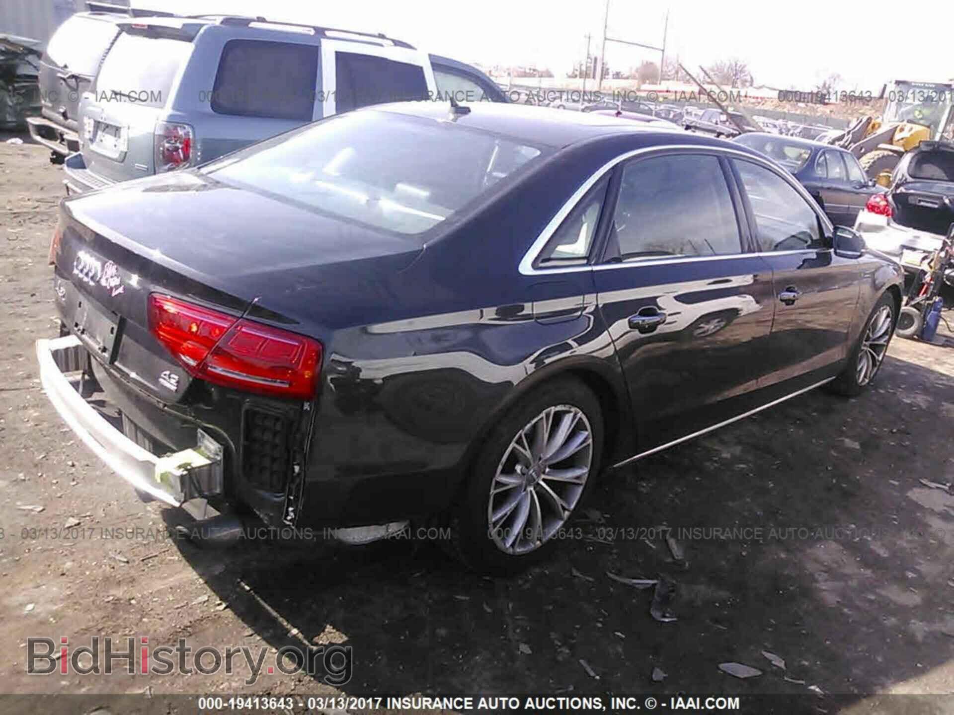 2011 Audi A8 - VIN: WAURVAFD0BN005257 - Фото 4