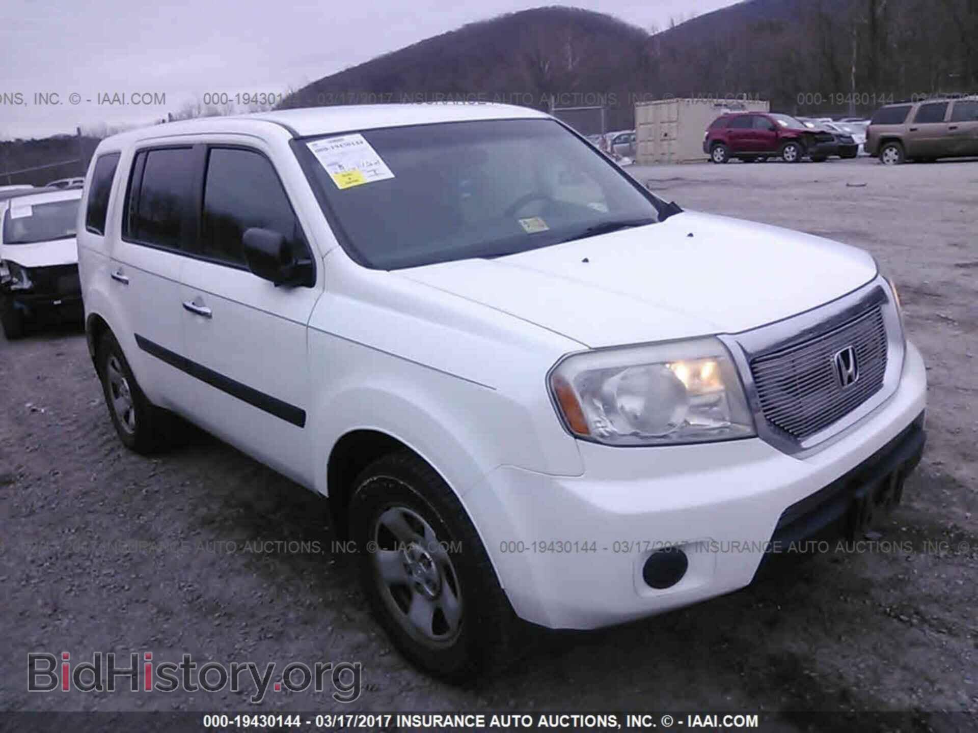 Фотография 5FNYF3H22BB007724 - Honda Pilot 2011