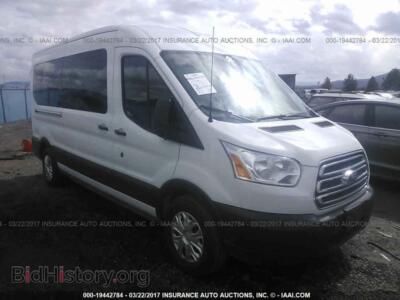 2015 Ford TRANSIT, белый — VIN 1FBAX2CMXFKA53557, IAAI