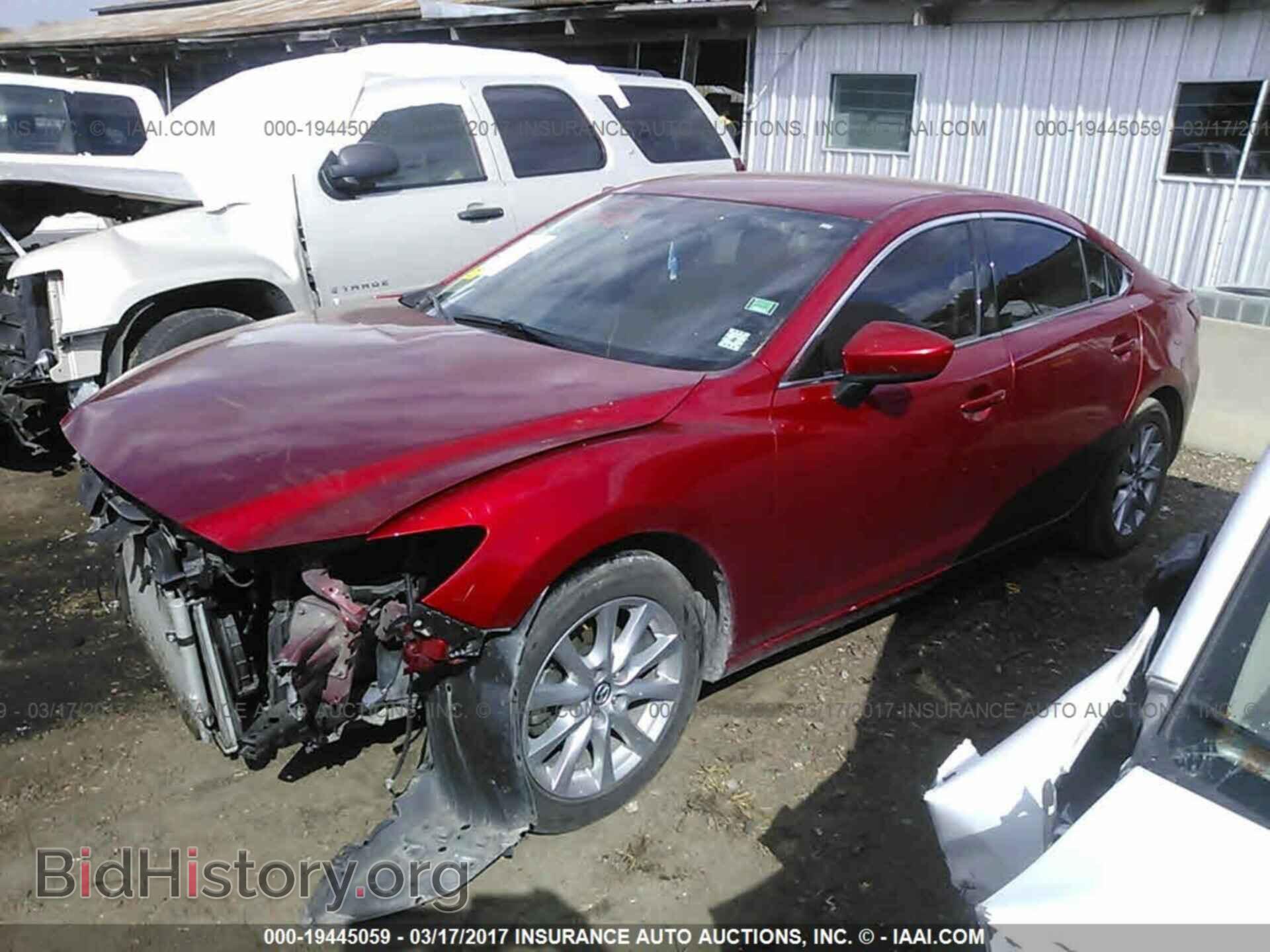 2014 Mazda 6 - VIN: JM1GJ1U67E1145635 - Фото 2