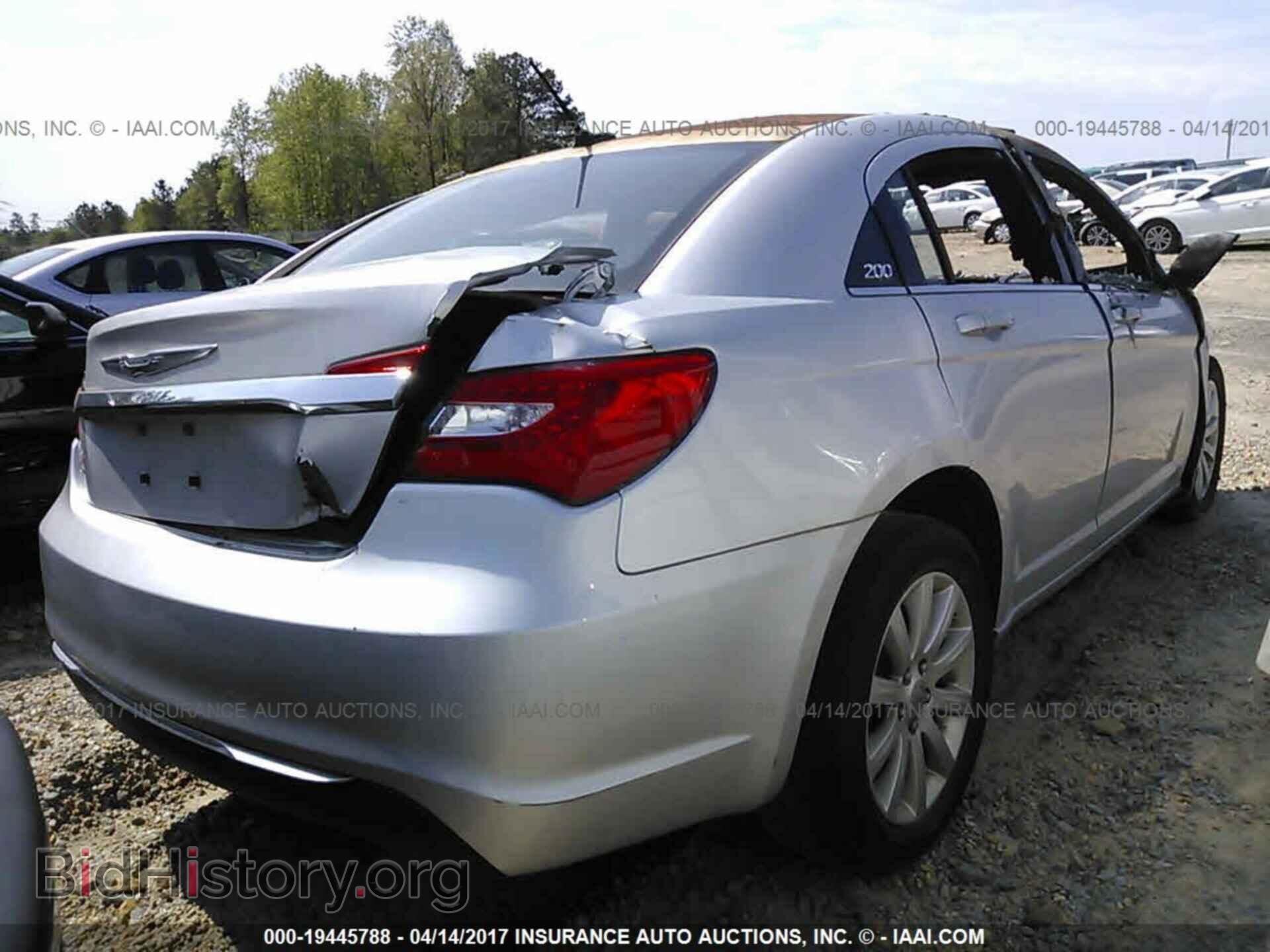 2012 Chrysler 200 - VIN: 1C3CCBBB4CN160814 - Фото 4