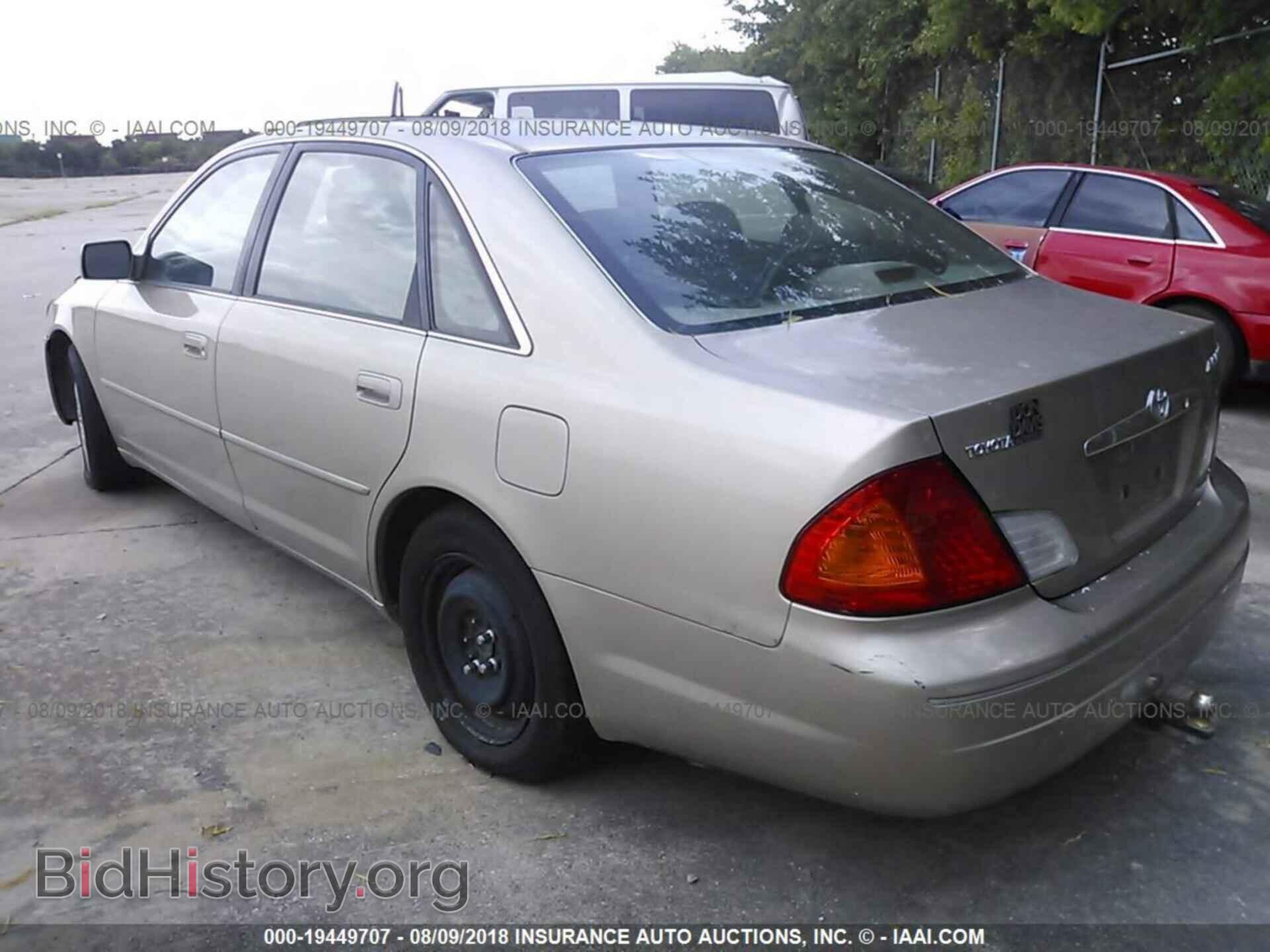 2002 TOYOTA AVALON - VIN: 4T1BF28B02U263461 - Фото 3