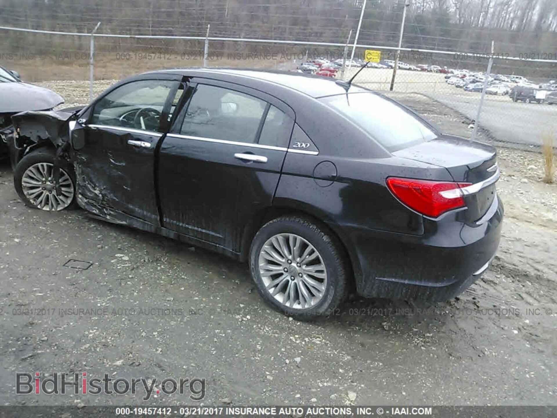 2012 Chrysler 200 - VIN: 1C3CCBCG5CN279210 - Фото 3