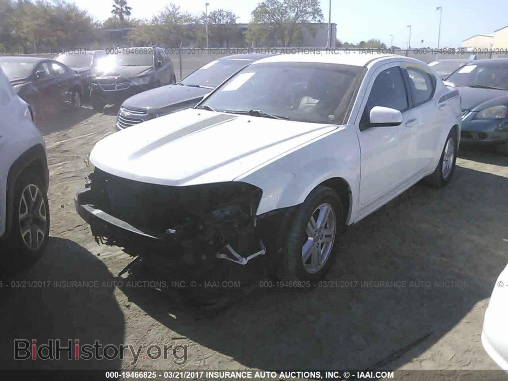 2012 Dodge Avenger - VIN: 1C3CDZCB1CN167708 - Фото 2