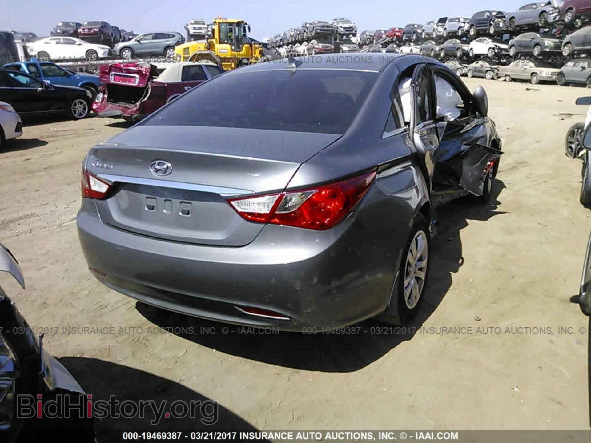 2012 Hyundai Sonata - VIN: 5NPEB4AC1CH345870 - Фото 4