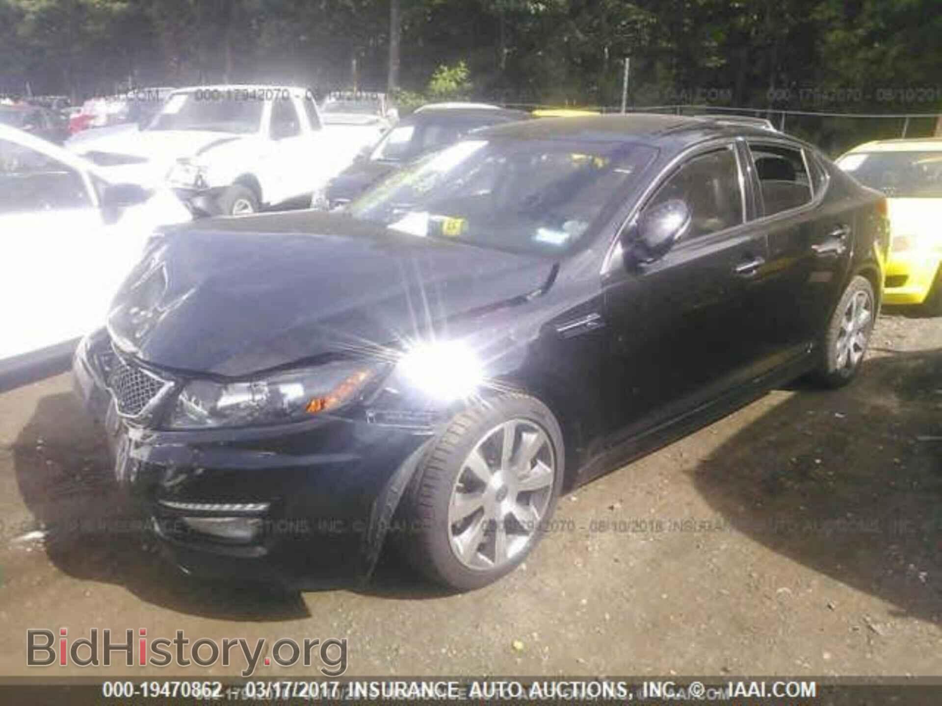 2011 Kia Optima - VIN: KNAGR4A66B5091504 - Фото 2
