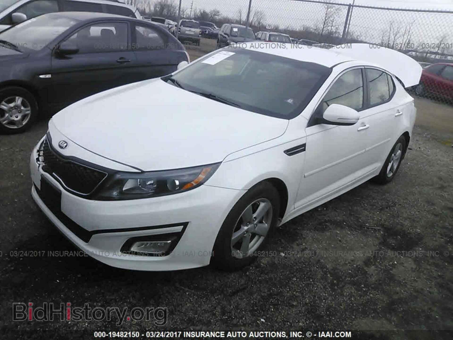 2015 Kia Optima - VIN: 5XXGM4A7XFG414318 - Фото 2