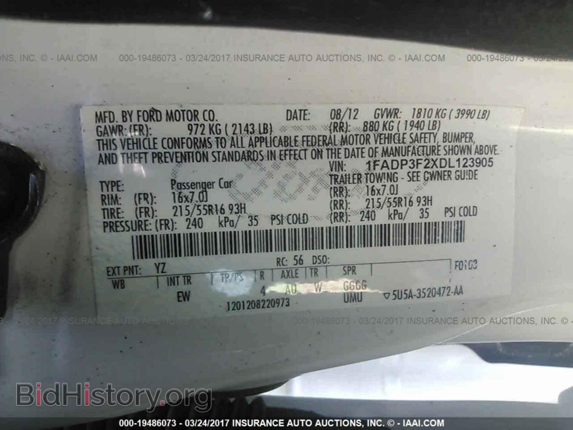 2013 Ford Focus - VIN: 1FADP3F2XDL123905 - Photo 9