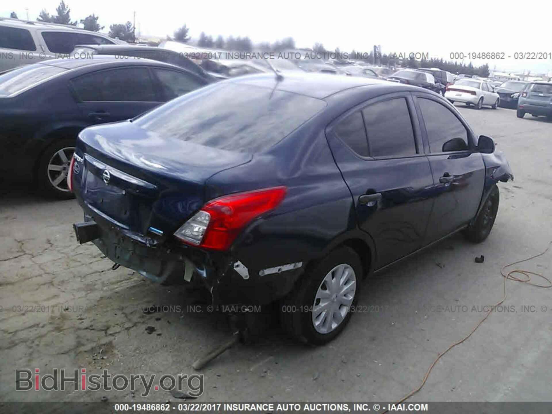 2014 Nissan Versa - VIN: 3N1CN7AP7EL867539 - Фото 4