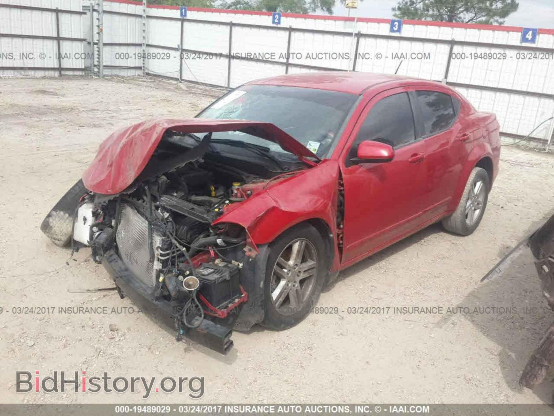 2012 Dodge Avenger - VIN: 1C3CDZCBXCN185205 - Фото 2