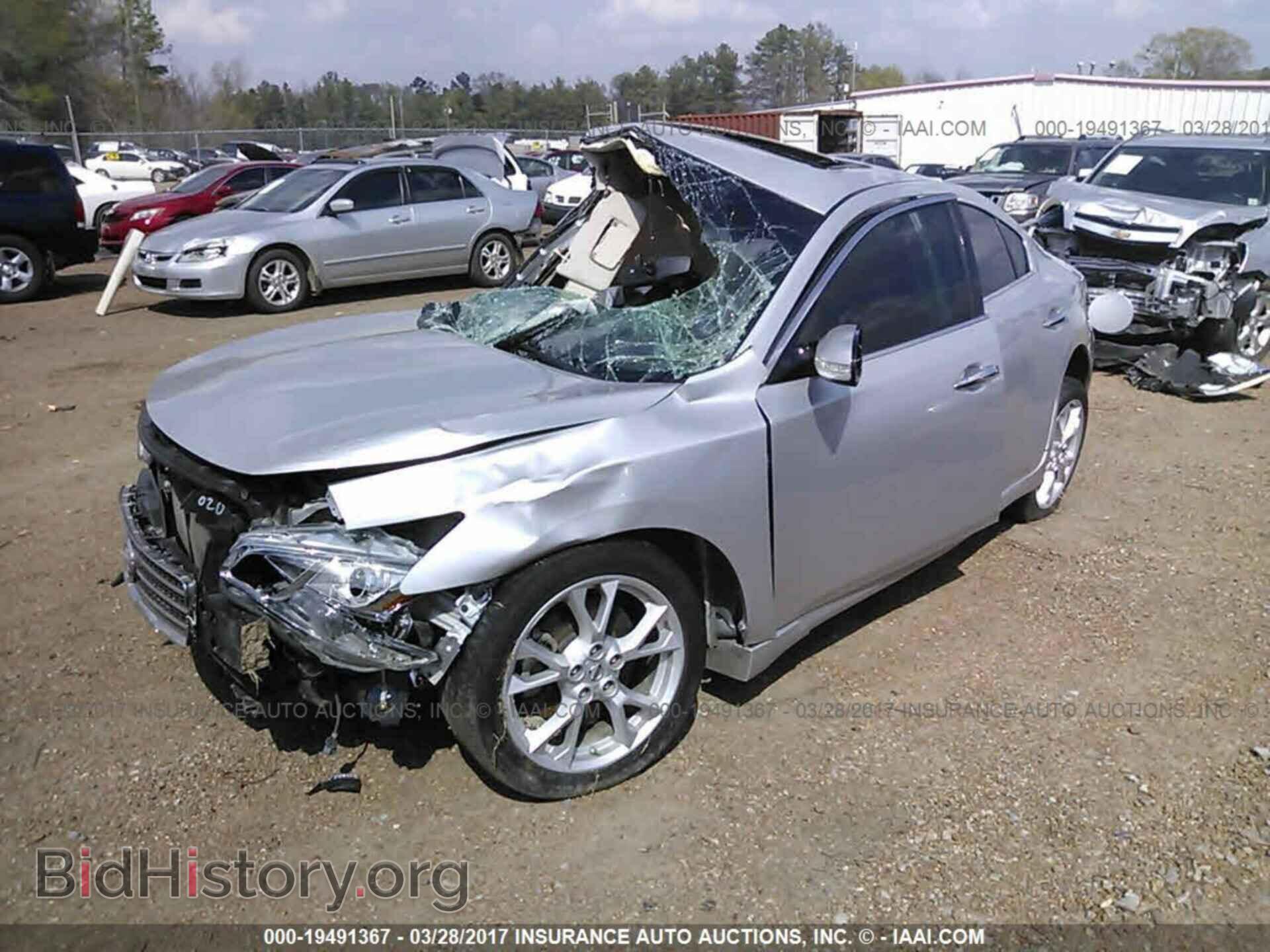 2014 Nissan Maxima - VIN: 1N4AA5AP6EC450368 - Фото 2