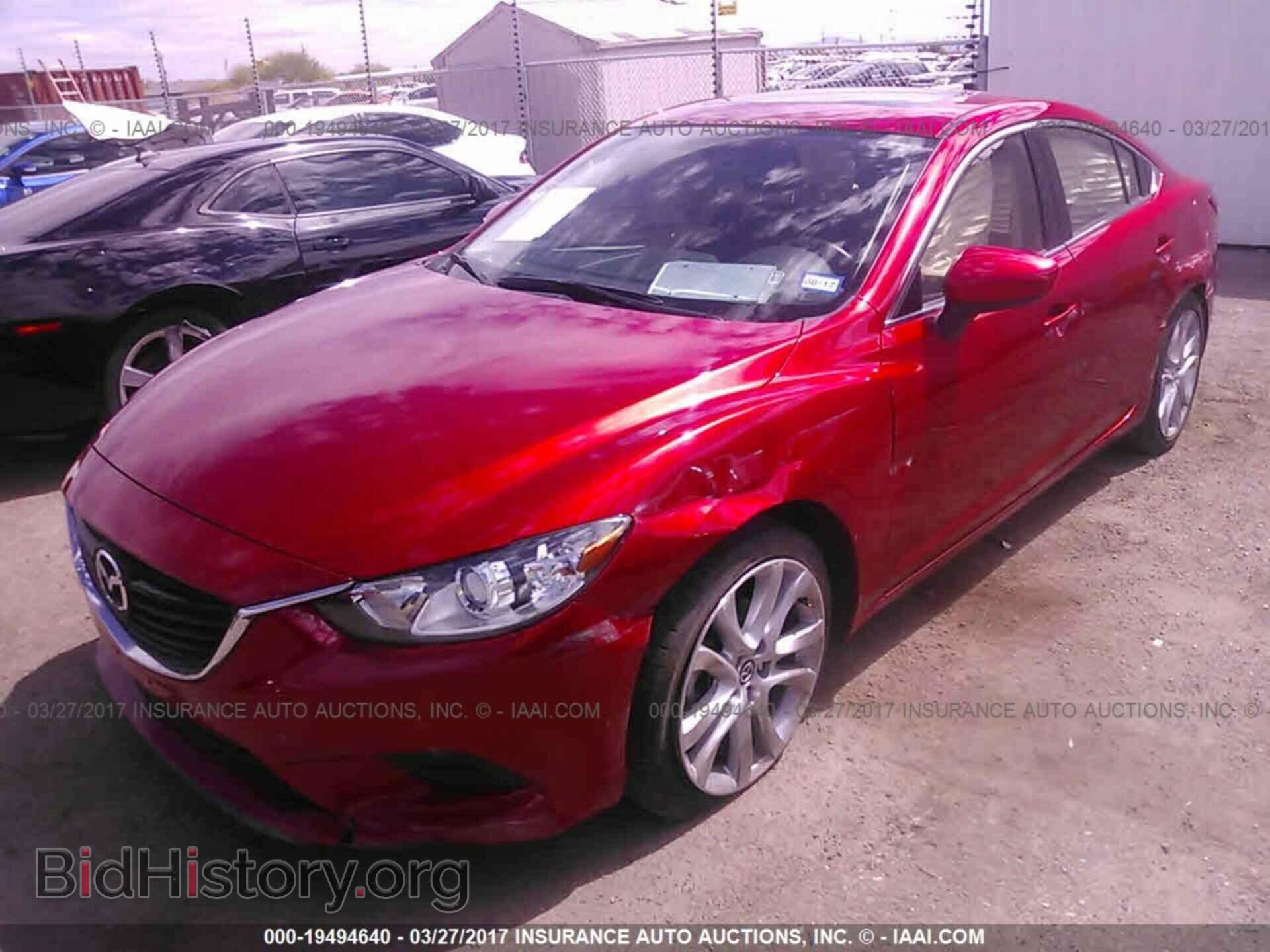 2015 Mazda 6 - VIN: JM1GJ1V58F1193524 - Фото 2