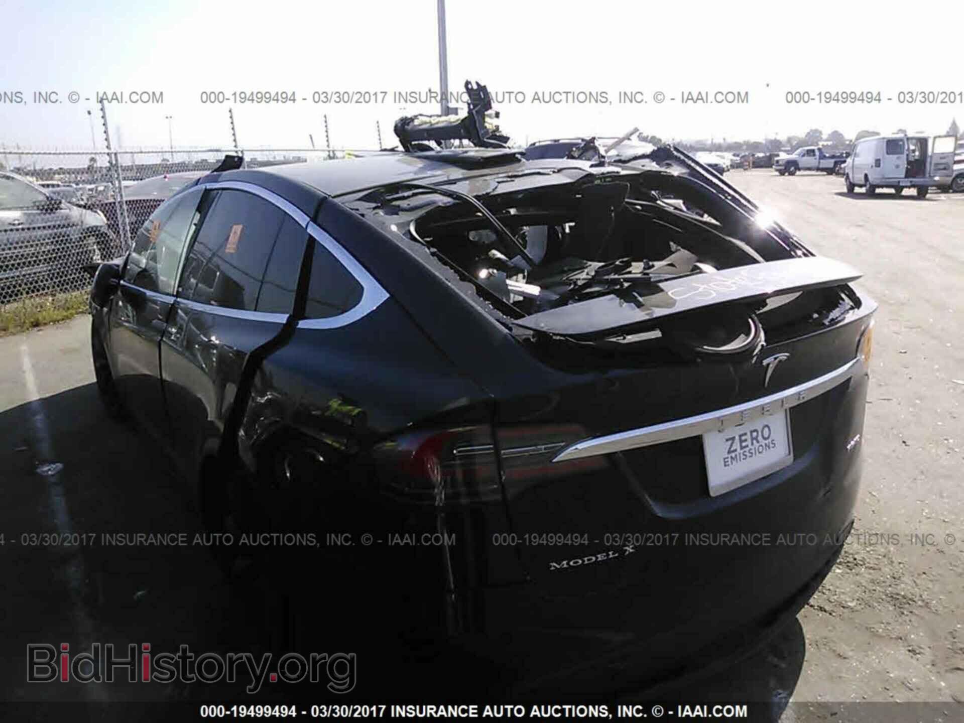 2016 Tesla Model x - VIN: 5YJXCBE48GF001177 - Фото 3