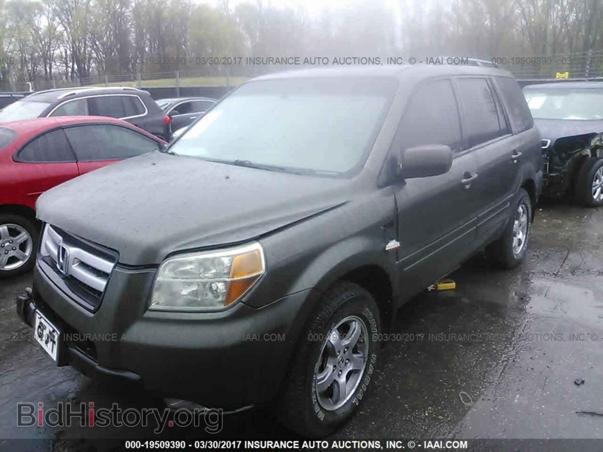 2006 HONDA PILOT - VIN: 2HKYF18666H517511 - Фото 2