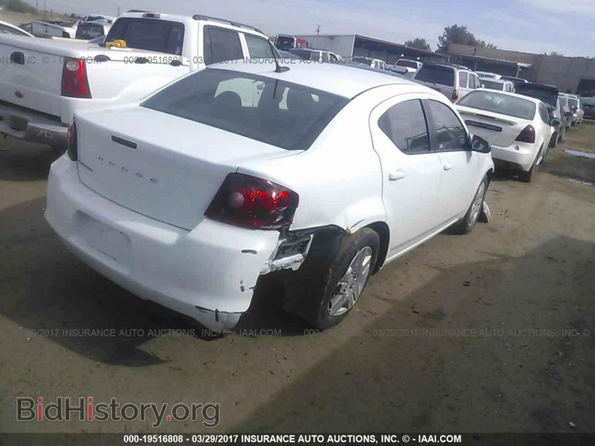 2014 Dodge Avenger - VIN: 1C3CDZAB4EN106925 - Фото 4