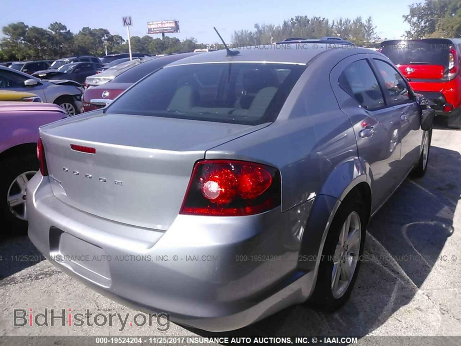 2013 Dodge Avenger - VIN: 1C3CDZAB1DN625901 - Фото 4