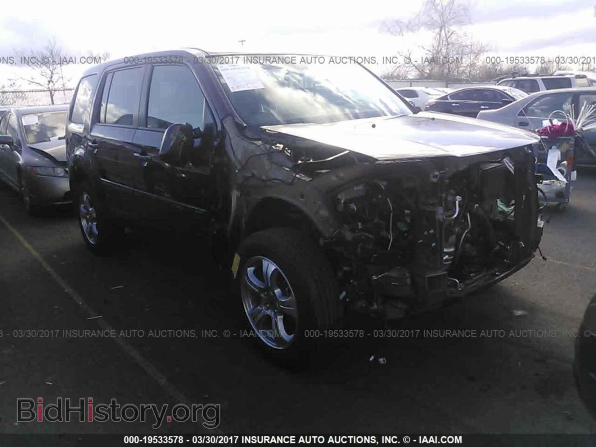 Фотография 5FNYF4H45EB024545 - Honda Pilot 2014
