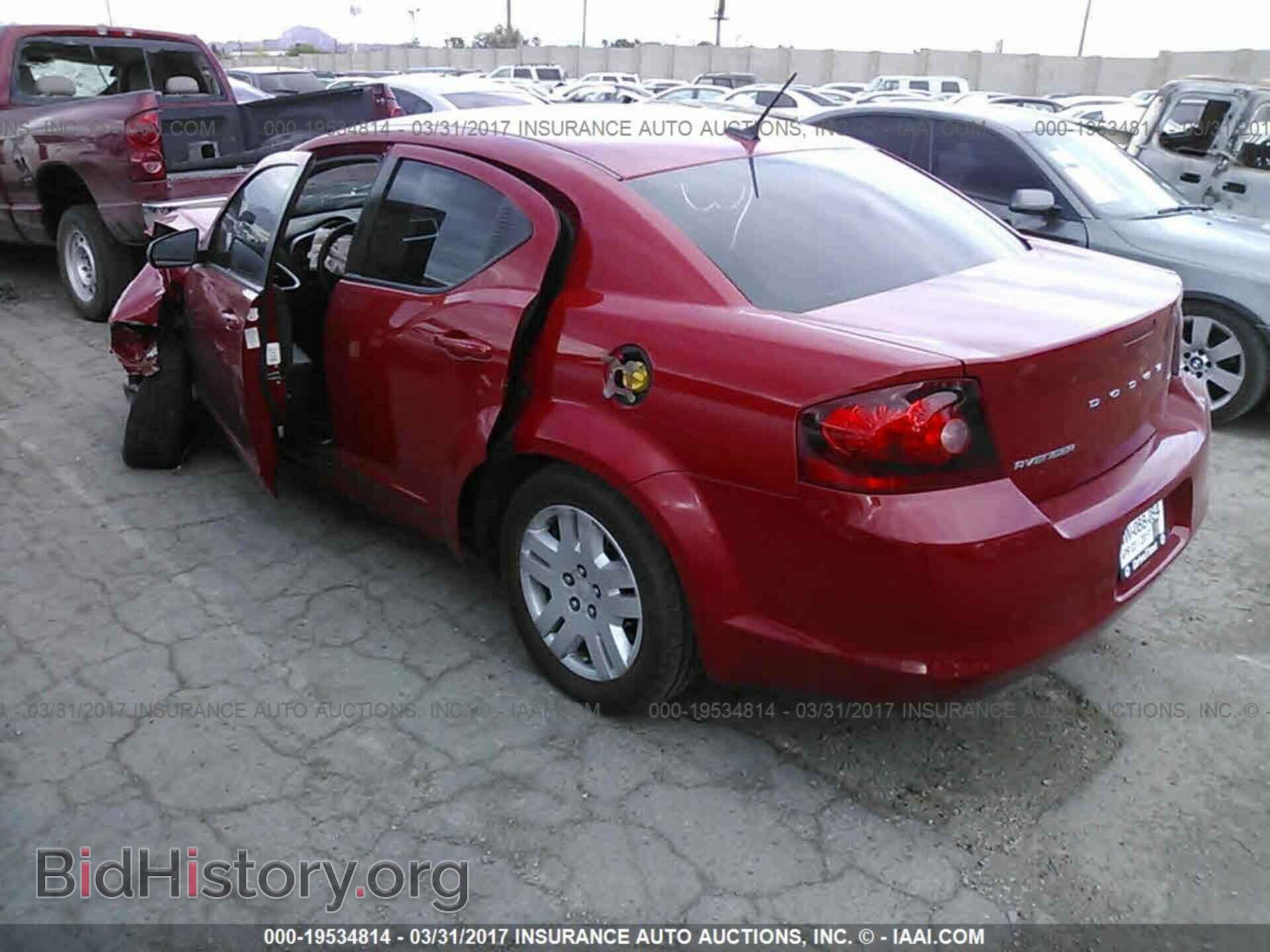 2012 Dodge Avenger - VIN: 1C3CDZAG2CN269338 - Фото 3