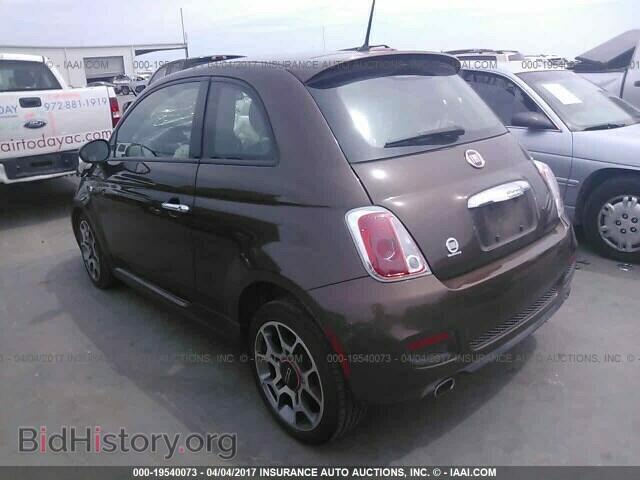2014 Fiat 500 - VIN: 3C3CFFBR2ET212410 - Photo 3