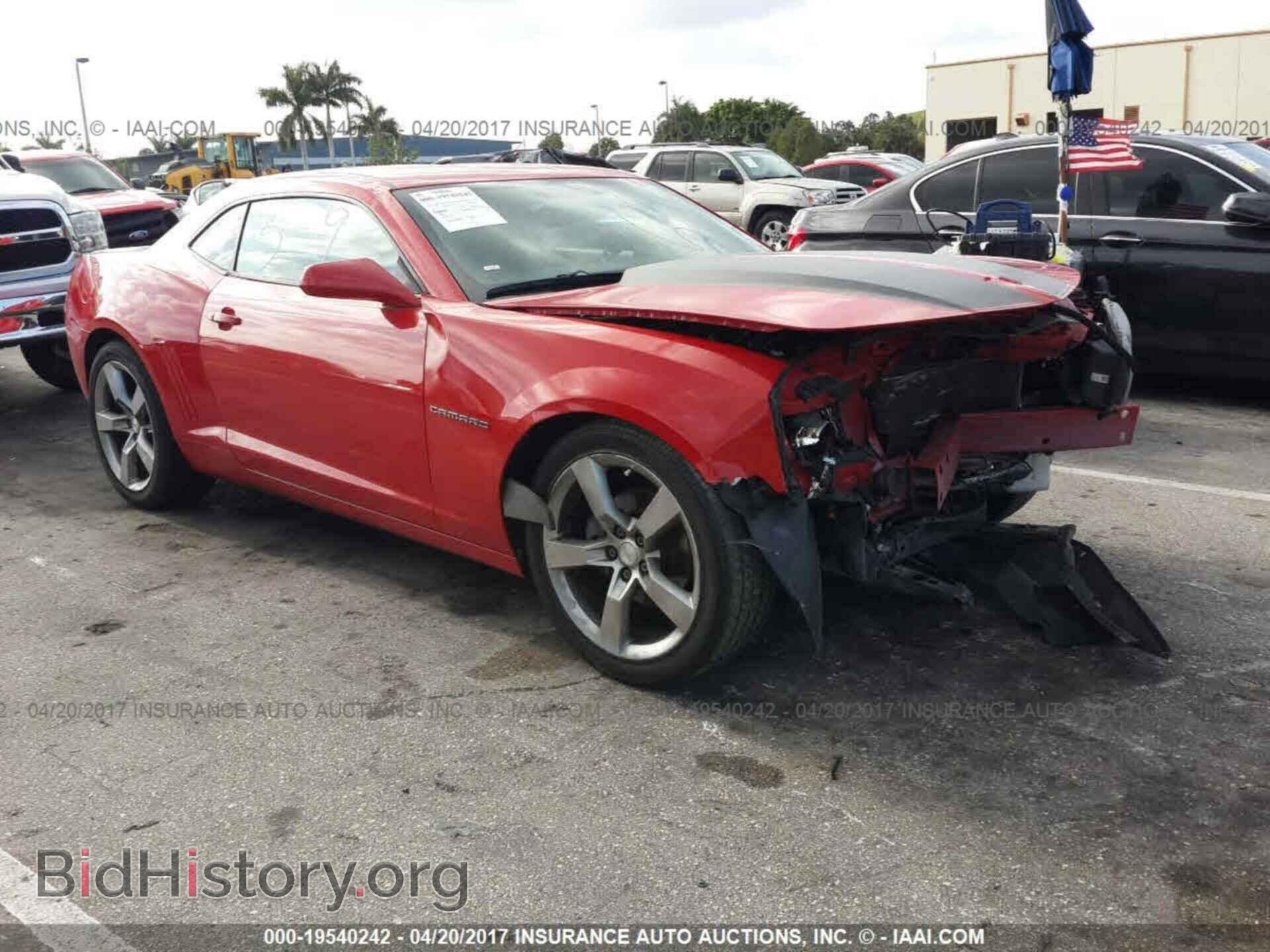 Фотография 2G1FA1E38C9132782 - Chevrolet Camaro 2012