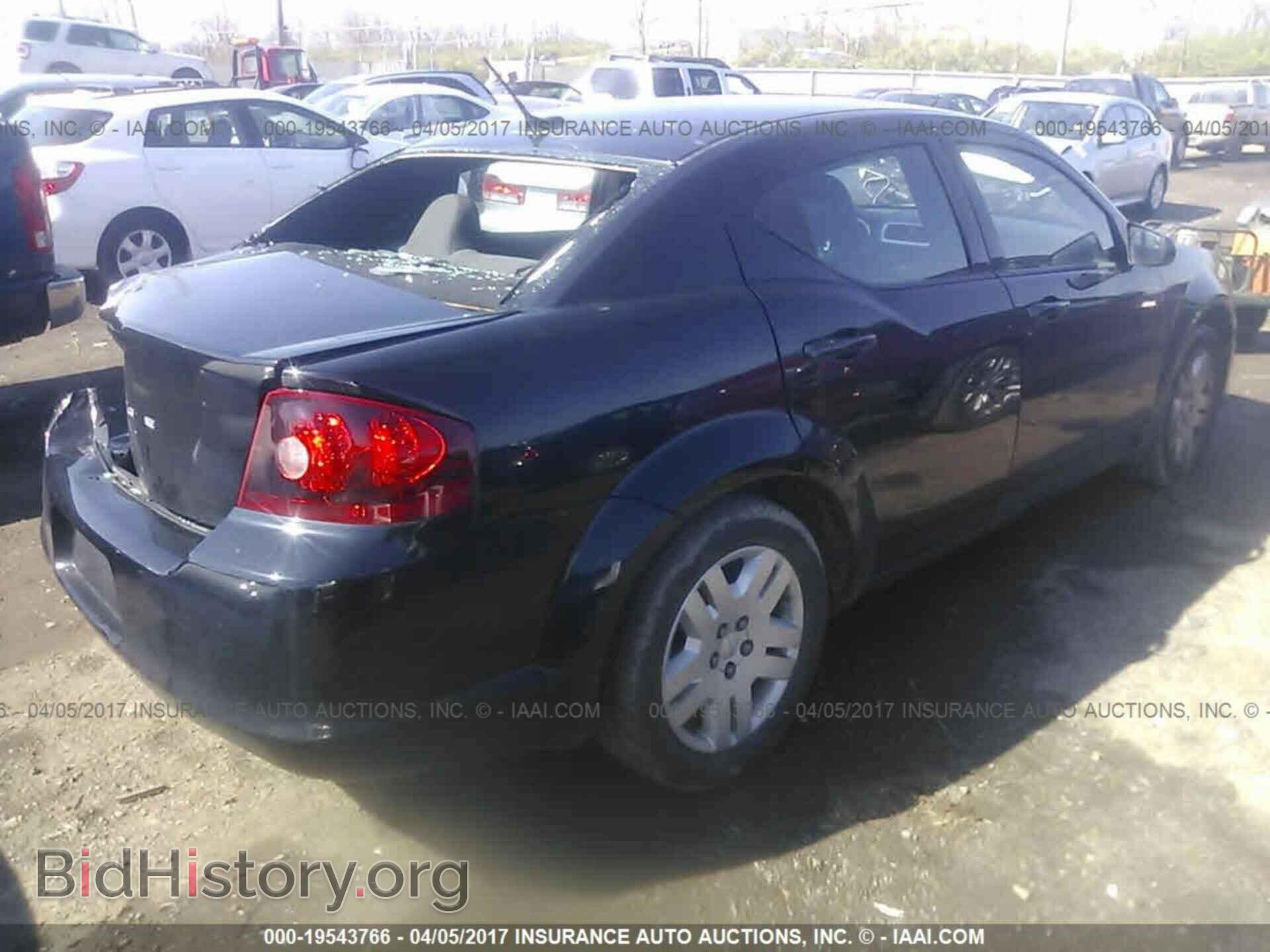 2012 Dodge Avenger - VIN: 1C3CDZAB3CN136589 - Фото 4