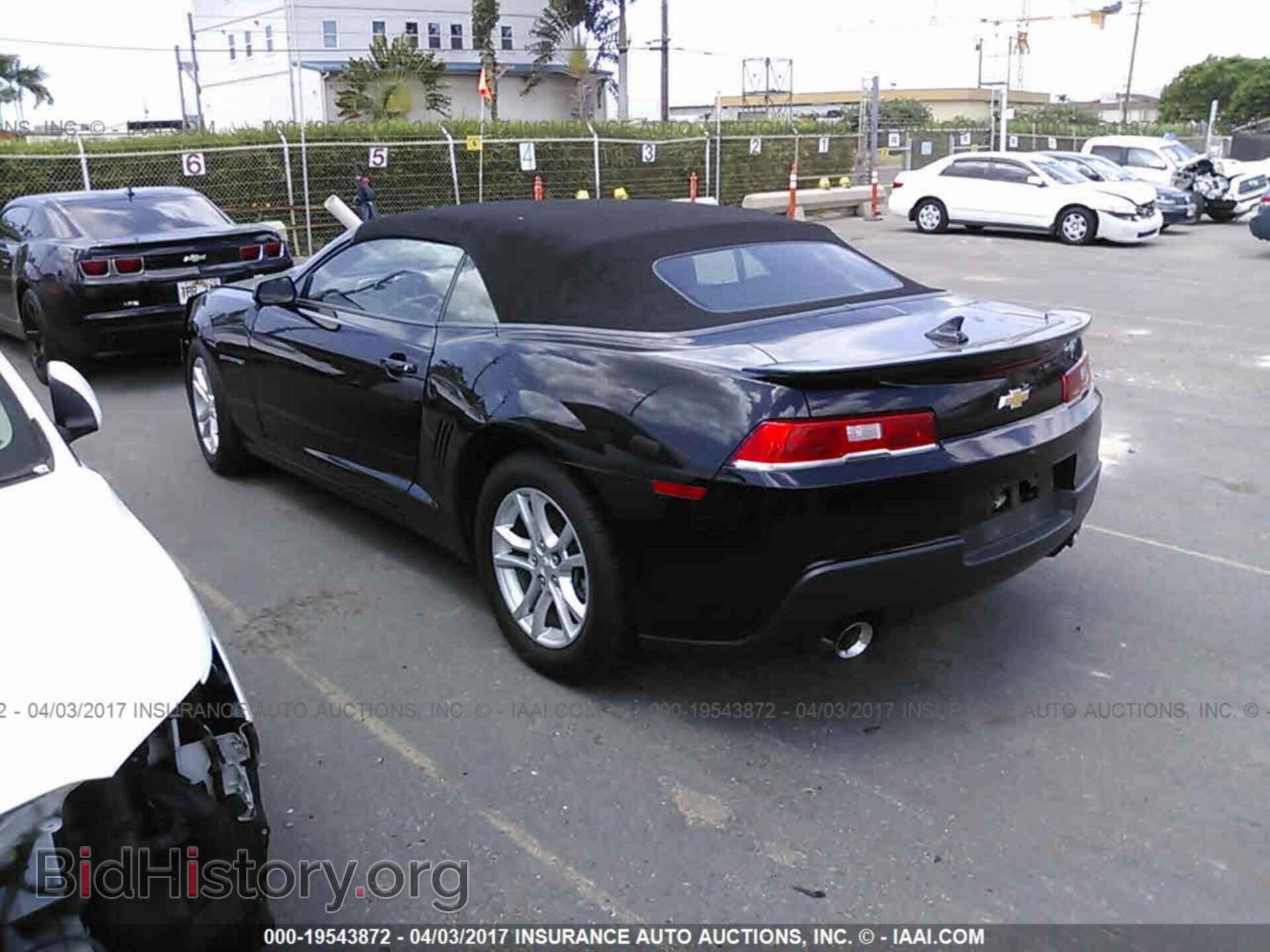 2015 Chevrolet Camaro - VIN: 2G1FD3D34F9215456 - Фото 3