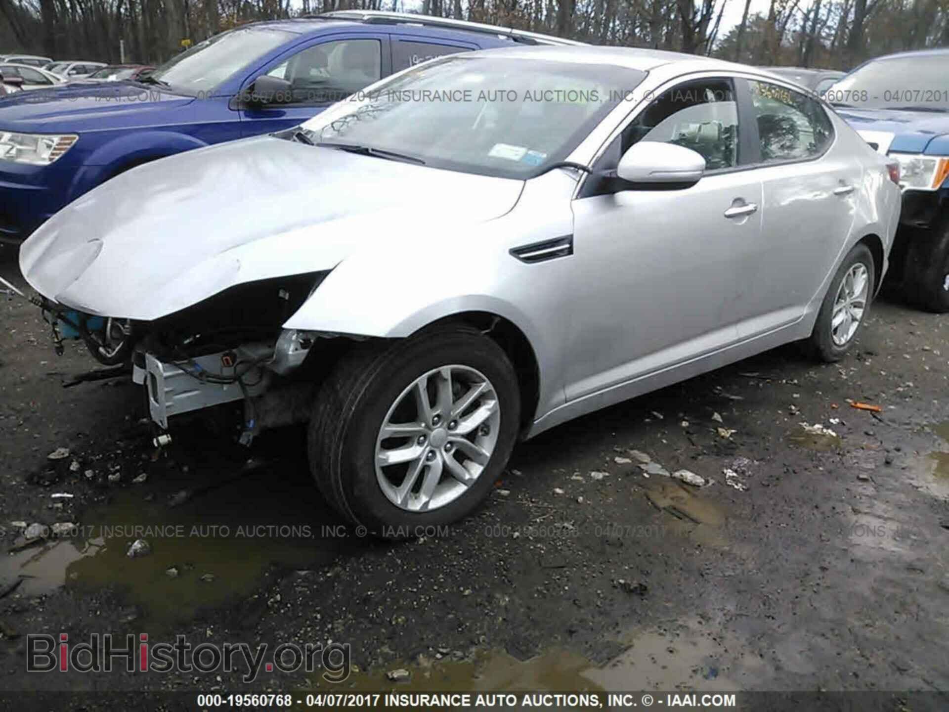 2013 Kia Optima - VIN: KNAGM4A71D5373334 - Фото 2