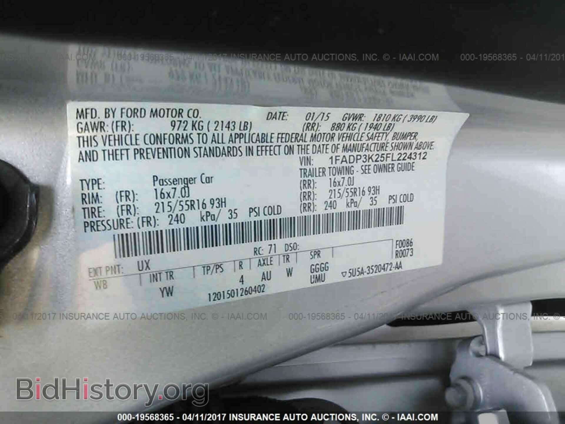 2015 Ford Focus - VIN: 1FADP3K25FL224312 - Photo 9