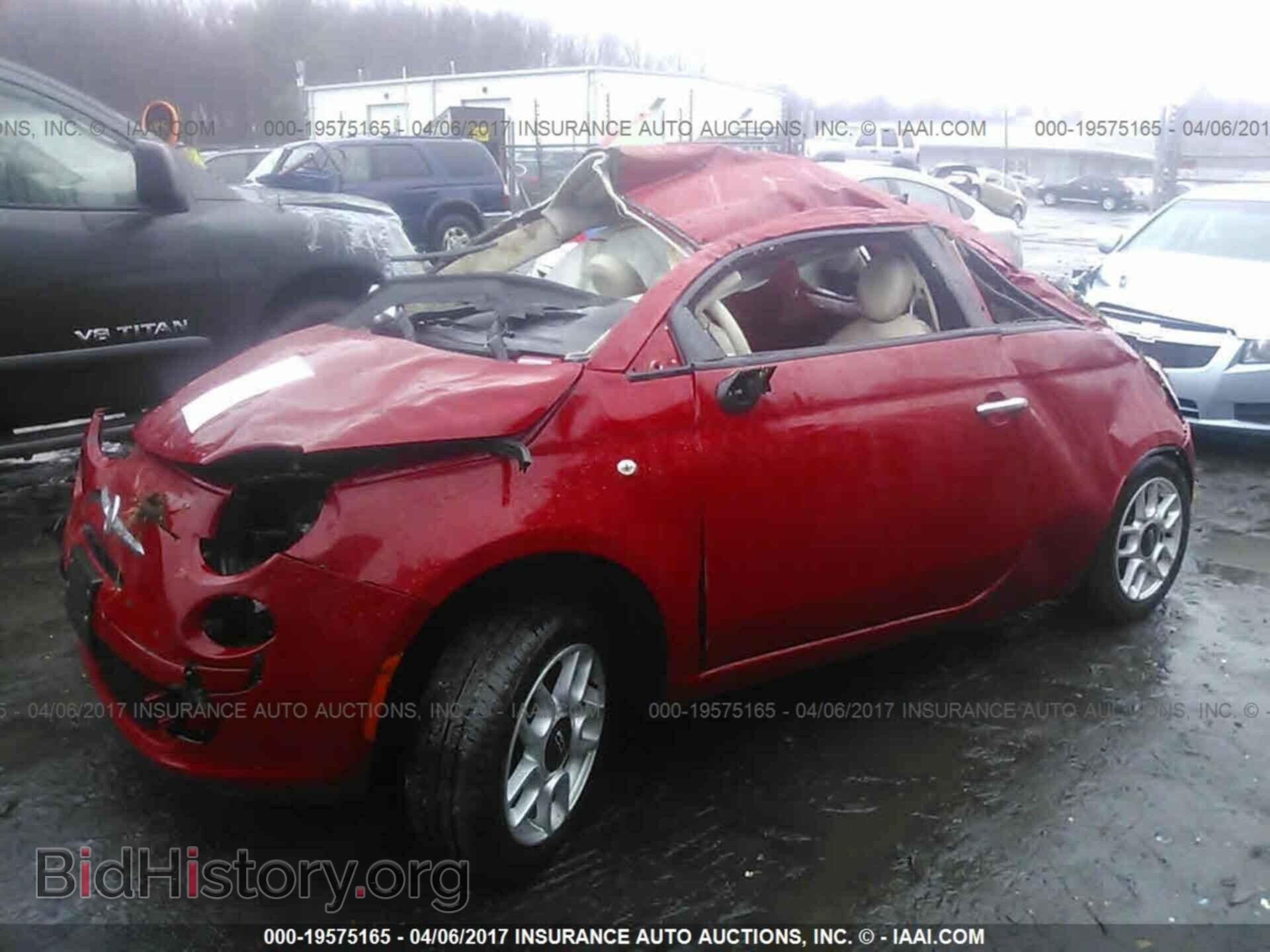 2015 Fiat 500 - VIN: 3C3CFFAR7FT663528 - Photo 2