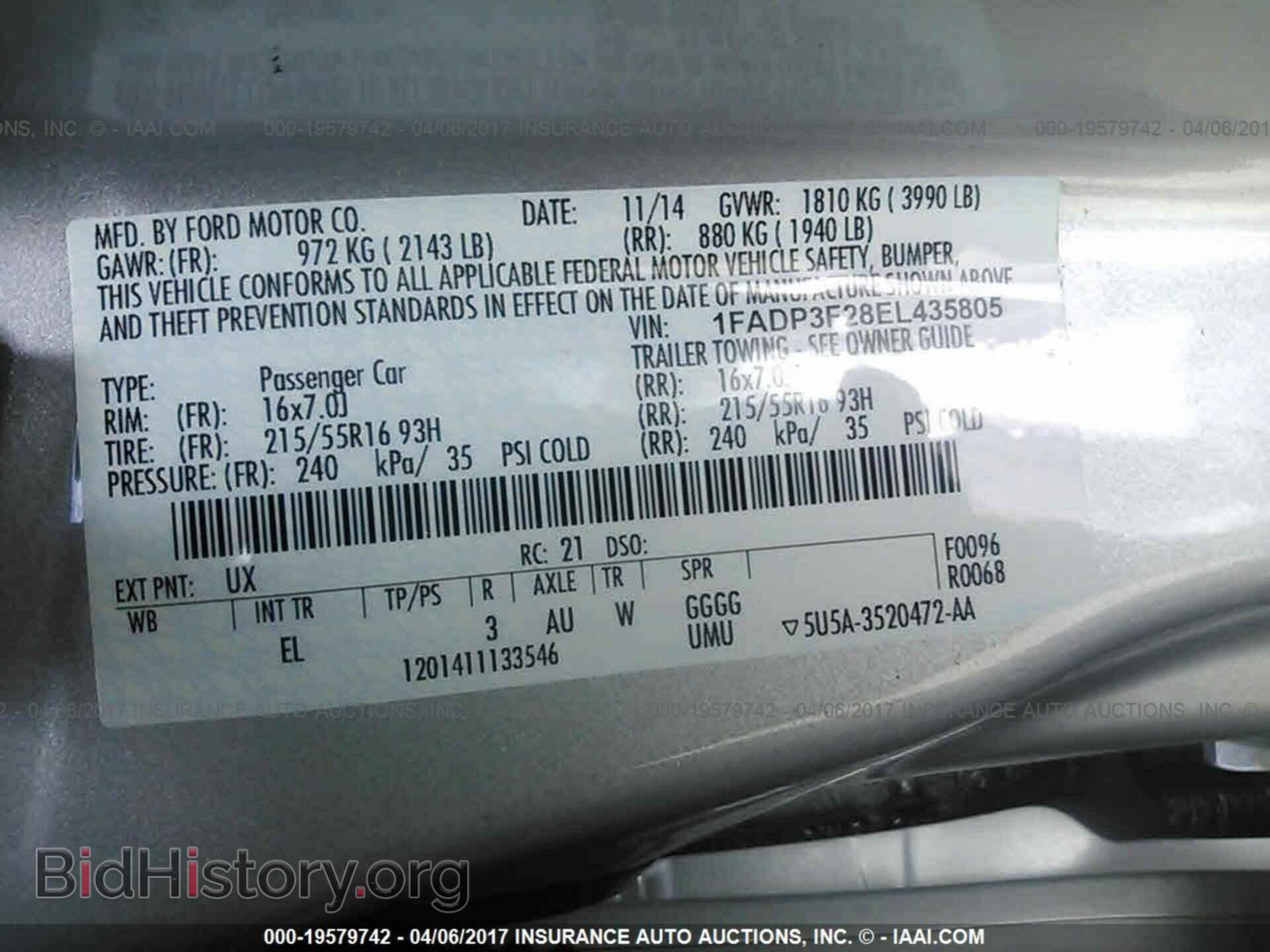 2014 Ford Focus - VIN: 1FADP3F28EL435805 - Photo 9