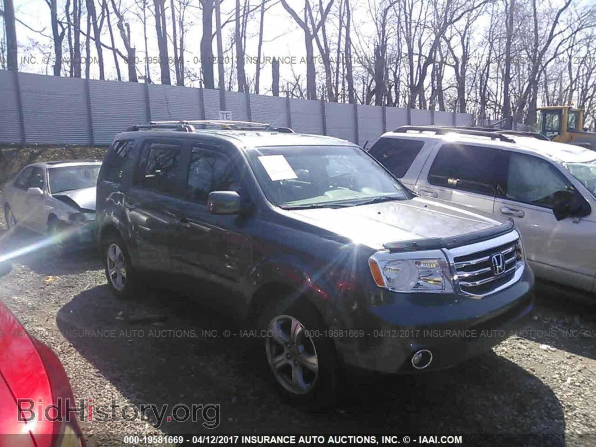 Photo 5FNYF4H79CB058897 - Honda Pilot 2012