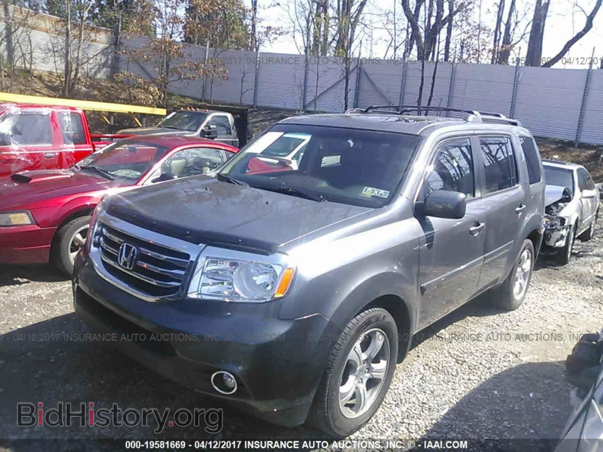2012 Honda Pilot - VIN: 5FNYF4H79CB058897 - Фото 2