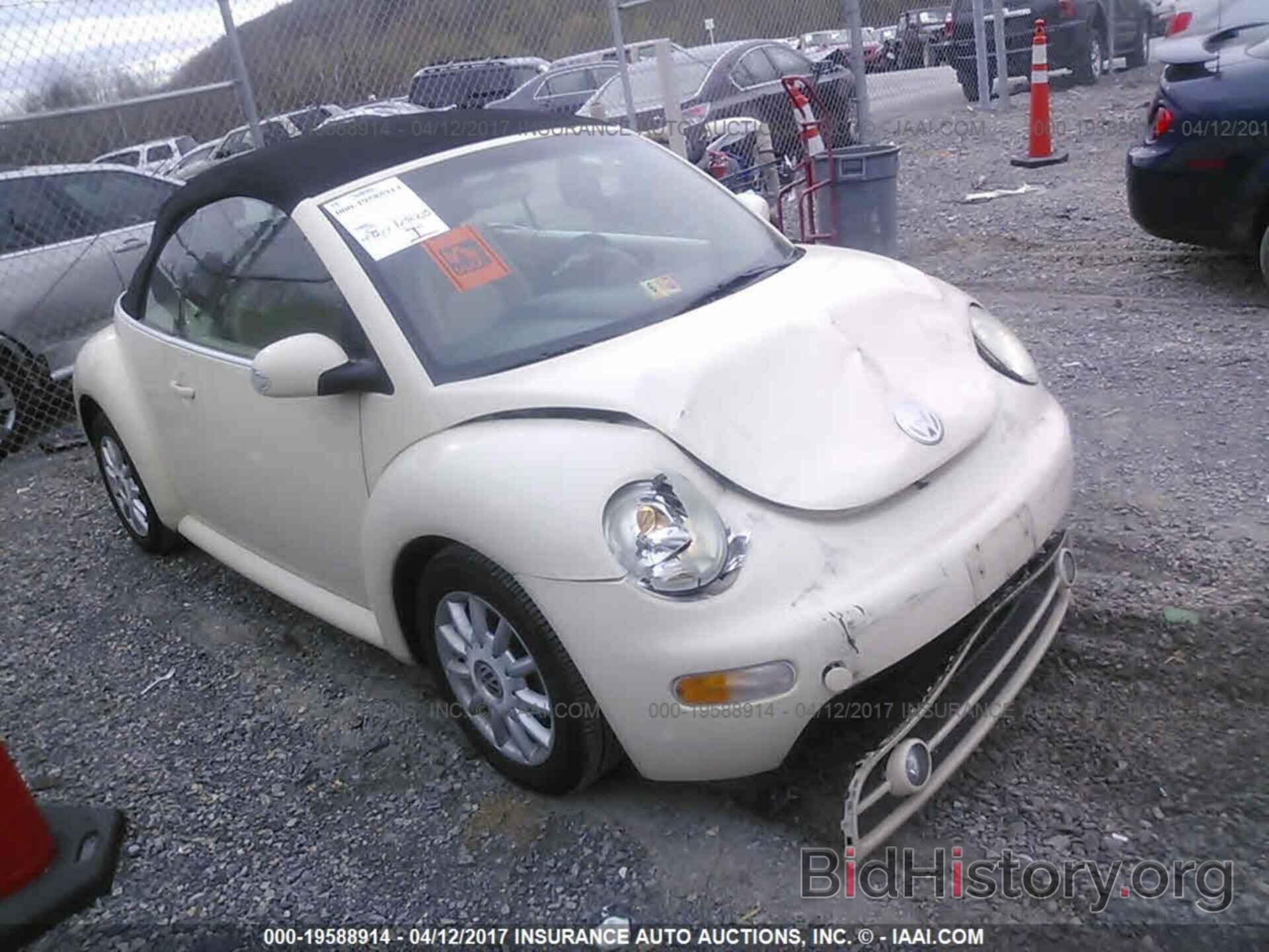 Photo 3VWCM31Y44M343174 - VOLKSWAGEN NEW BEETLE 2004