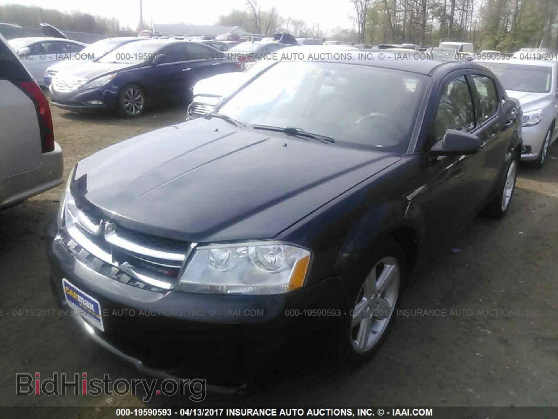 2013 Dodge Avenger - VIN: 1C3CDZAB7DN516939 - Фото 2