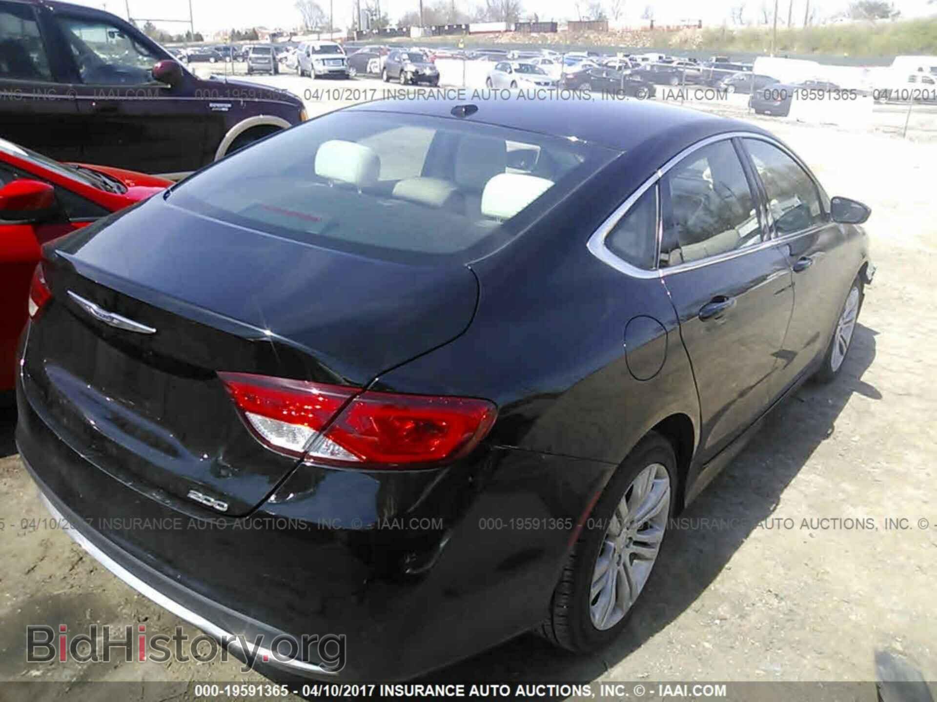 2015 Chrysler 200 - VIN: 1C3CCCAB5FN529837 - Фото 4