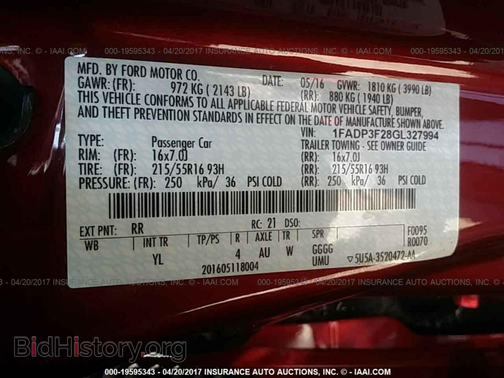 2016 Ford Focus - VIN: 1FADP3F28GL327994 - Photo 9