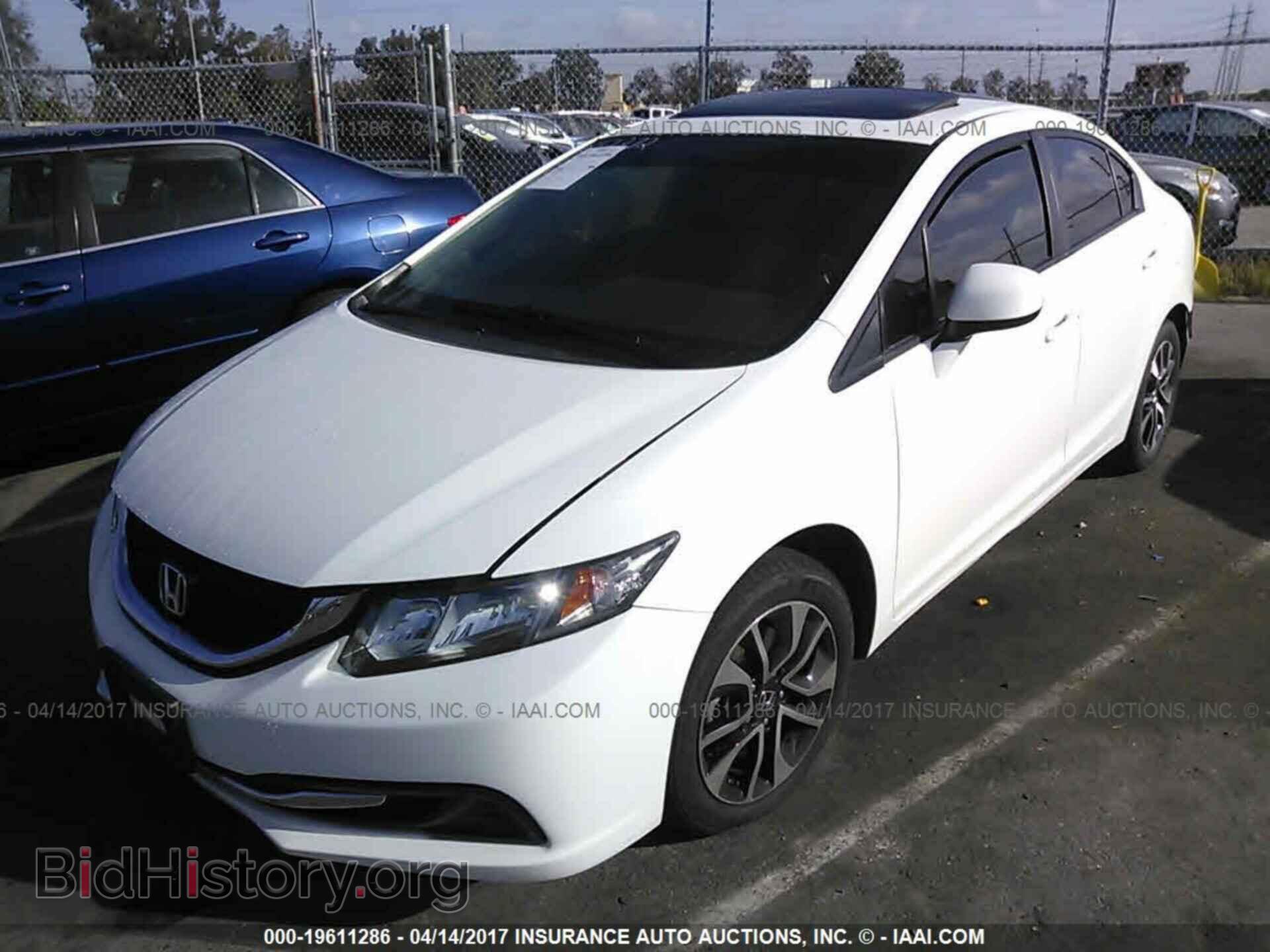 2013 Honda Civic - VIN: 2HGFB2F80DH501440 - Фото 2