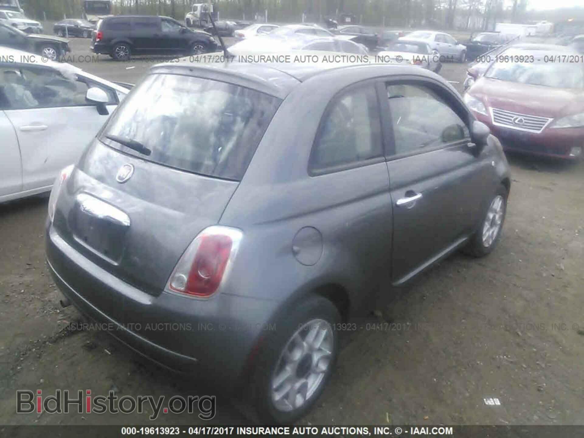 2012 Fiat 500 - VIN: 3C3CFFAR7CT124497 - Фото 4