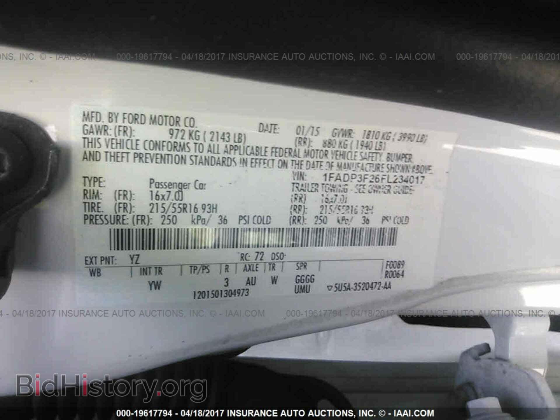 2015 Ford Focus - VIN: 1FADP3F26FL234017 - Photo 9