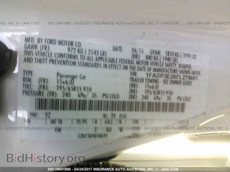 2015 Ford FOCUS (VIN 1FADP3E26FL279881) — photo 9 of 10