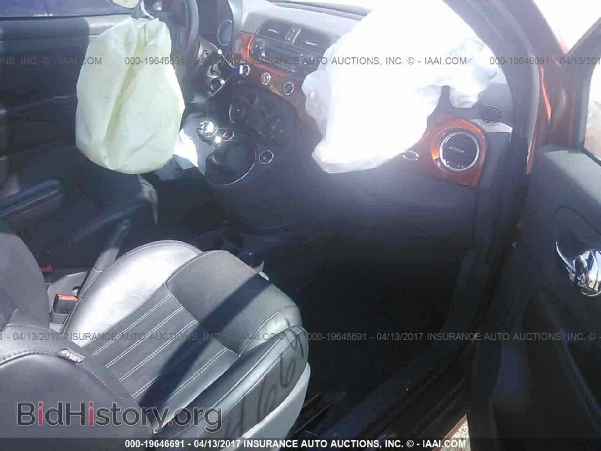 2012 Fiat 500 - VIN: 3C3CFFBR0CT370533 - Фото 5