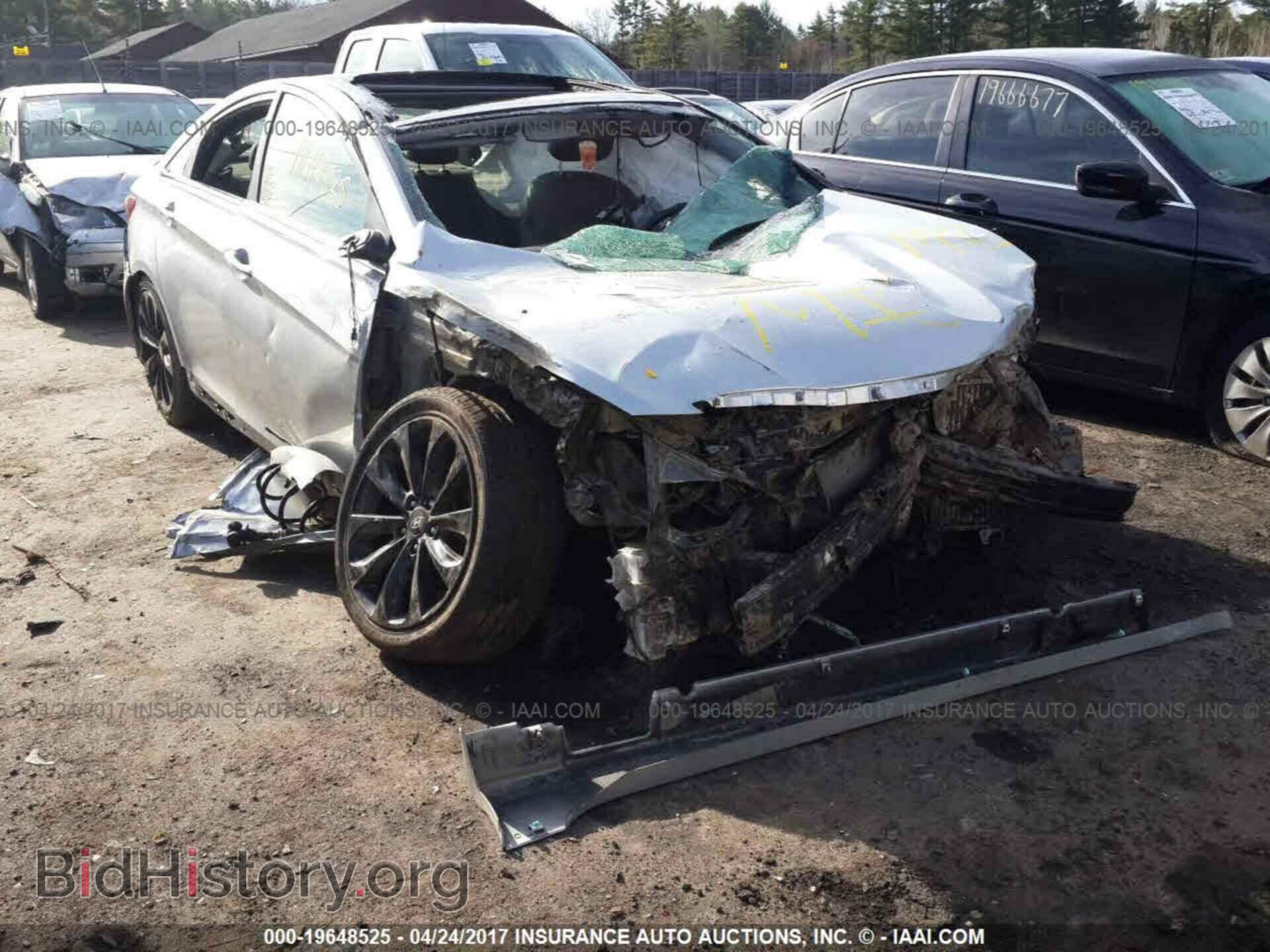 Photo 5NPEC4AB5CH336206 - Hyundai Sonata 2012