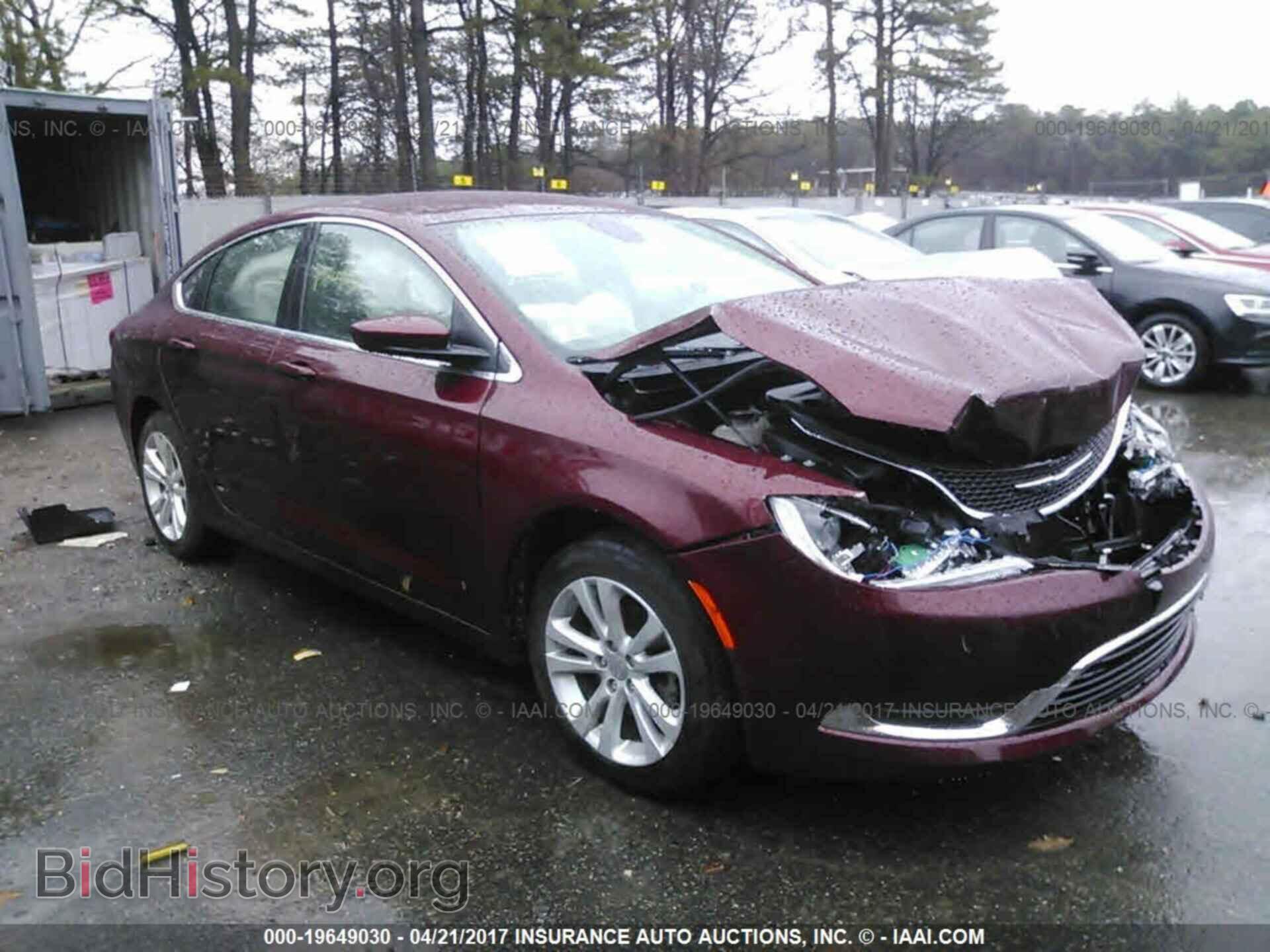 Фотография 1C3CCCAB6GN127679 - Chrysler 200 2016