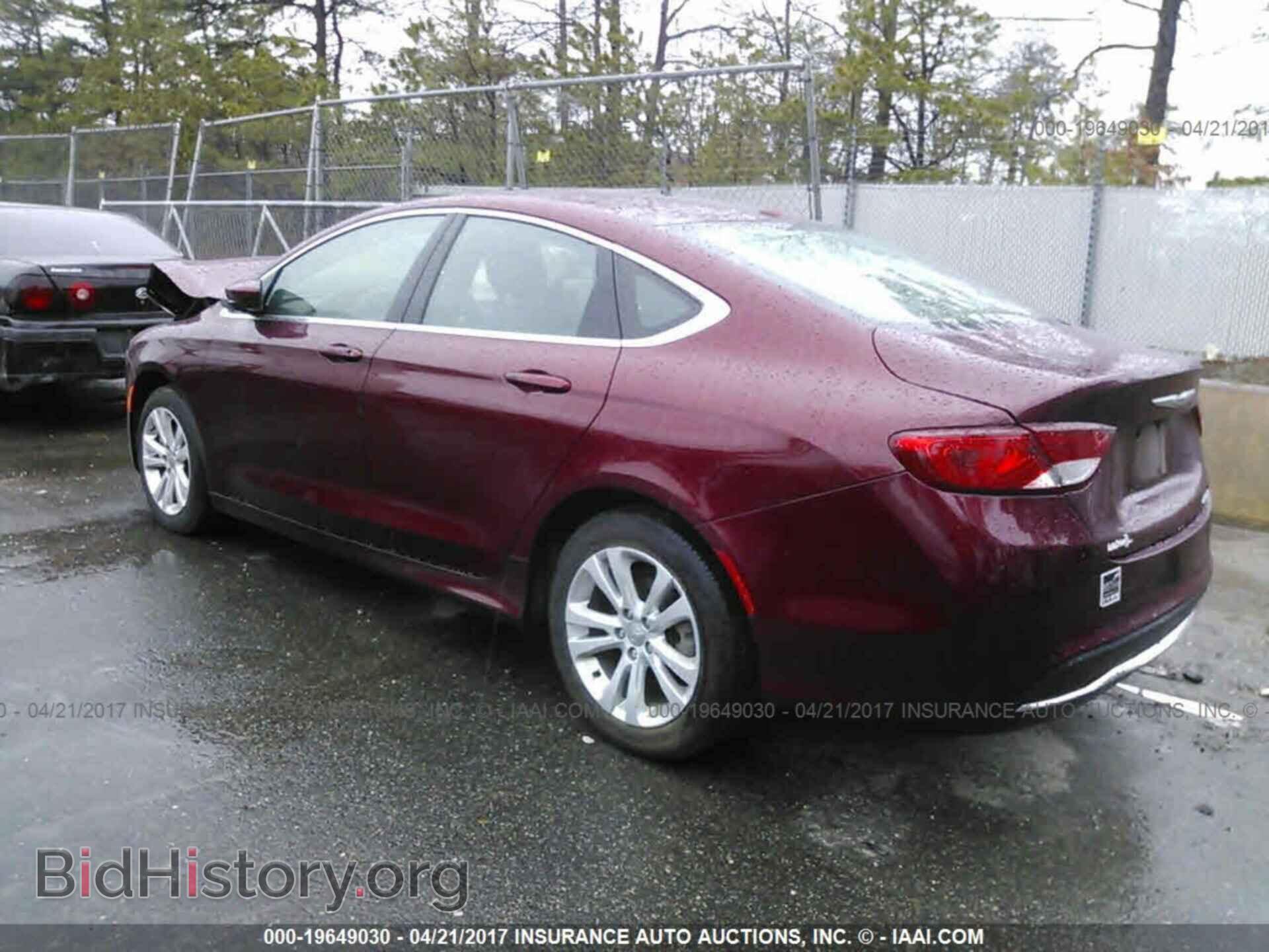 2016 Chrysler 200 - VIN: 1C3CCCAB6GN127679 - Photo 3
