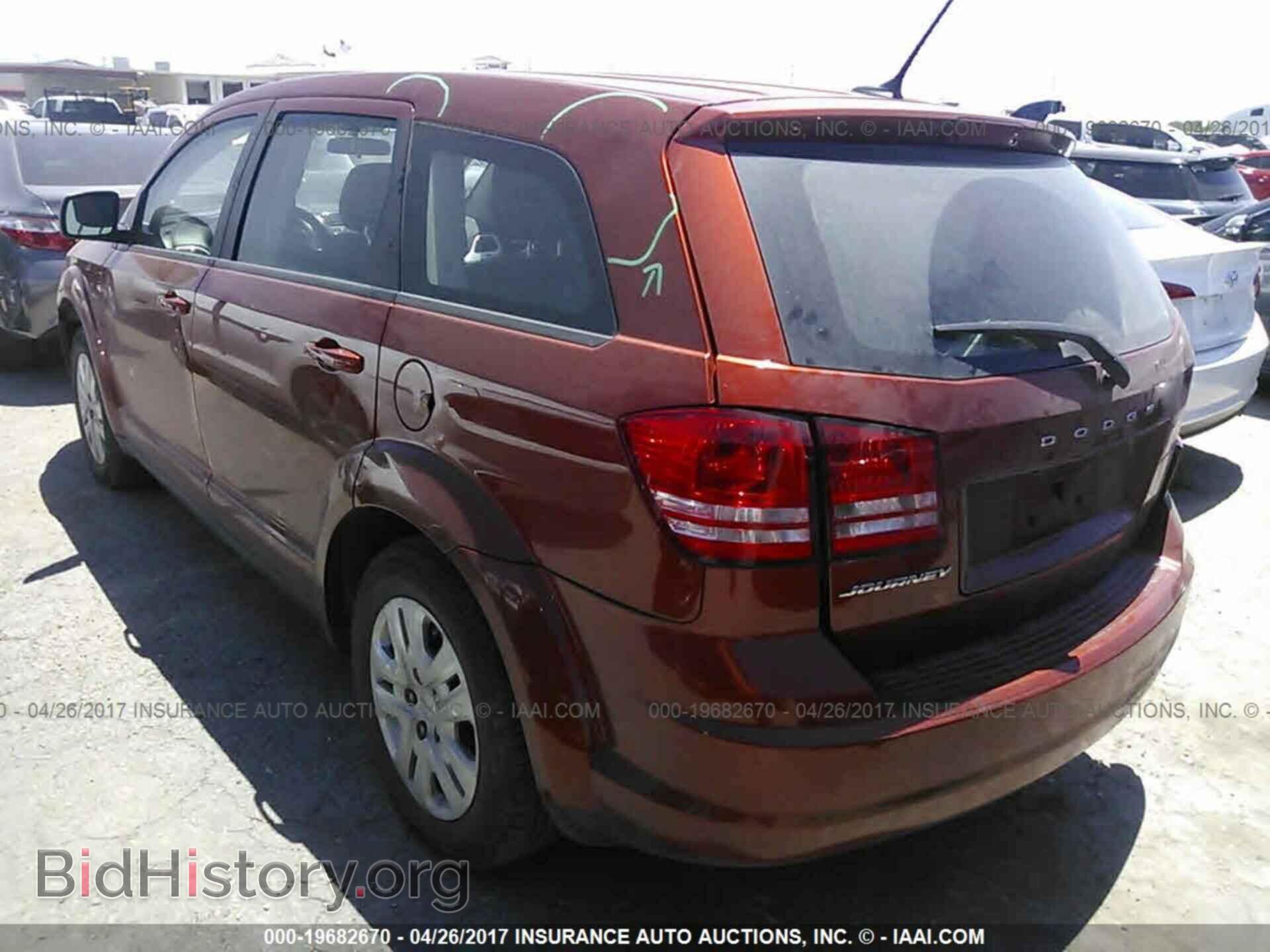 2014 Dodge Journey - VIN: 3C4PDCAB0ET235237 - Фото 3