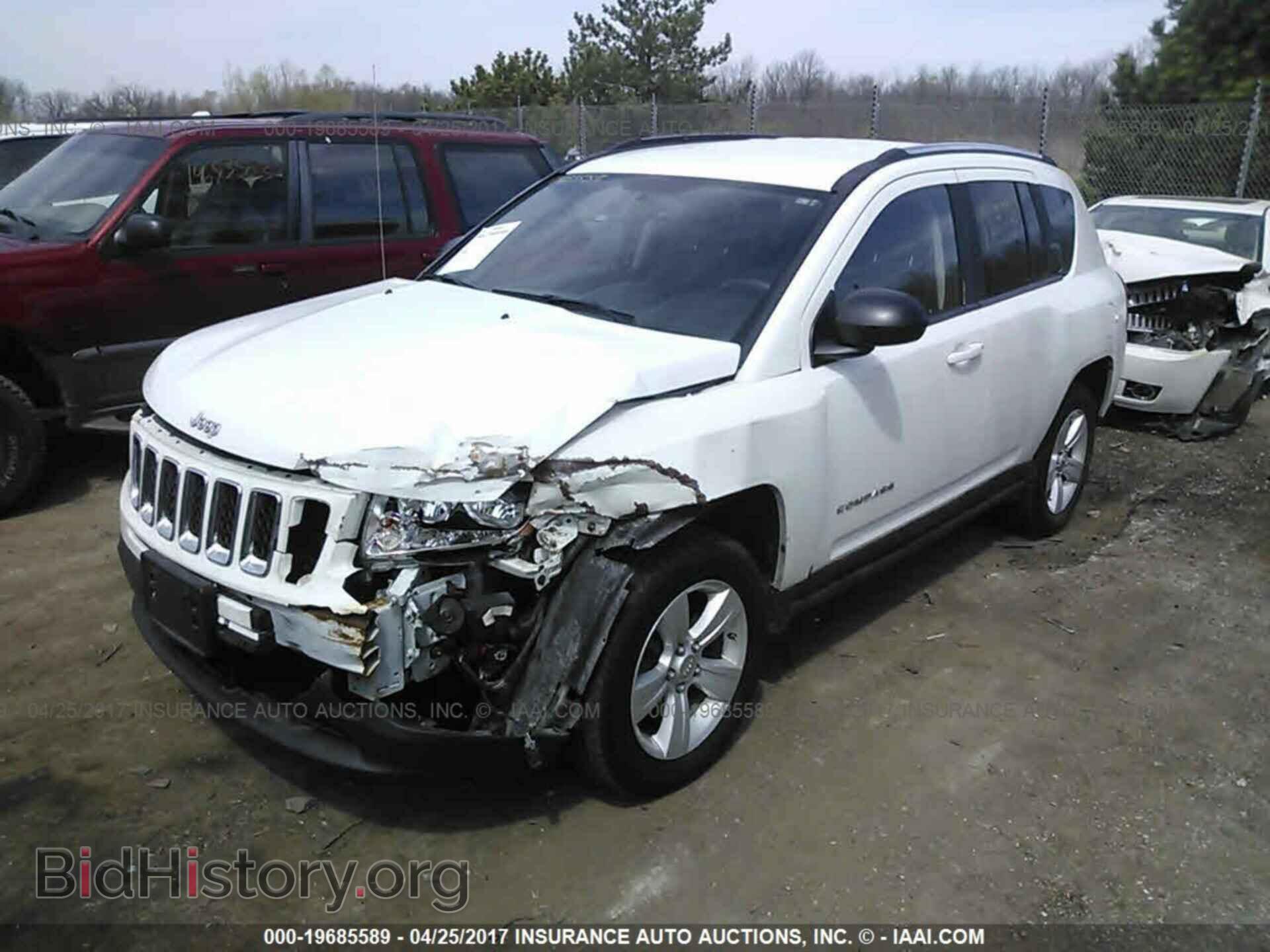 2011 JEEP COMPASS - VIN: 1J4NF1FBXBD251925 - Фото 2