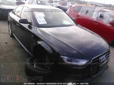 2014 Audi A4, черный — VIN WAUFFAFL5EN042798, IAAI