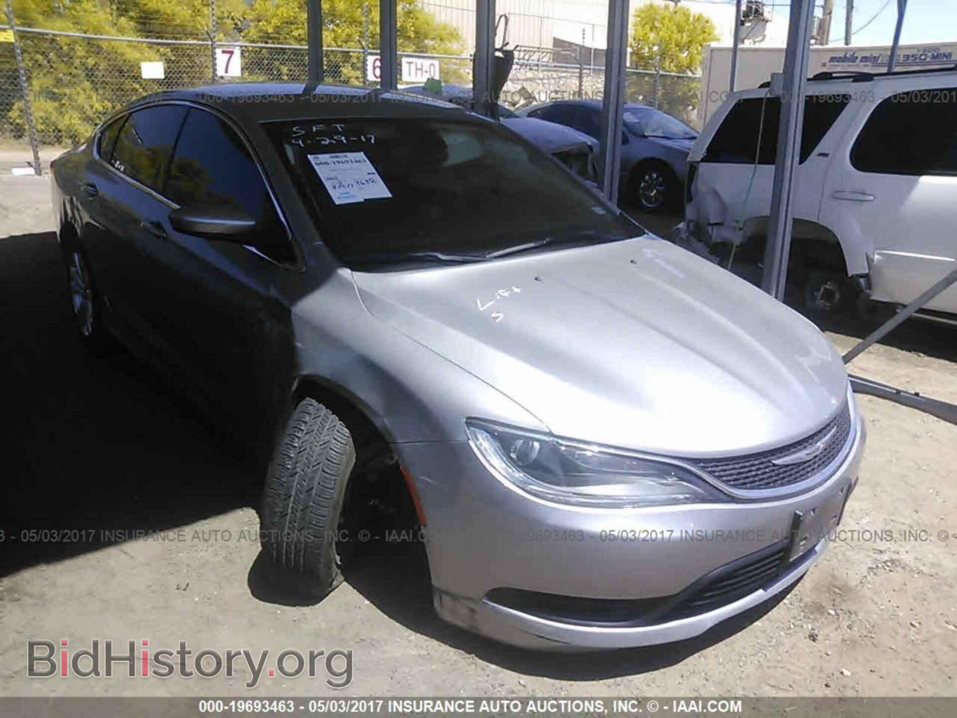 Photo 1C3CCCFB2GN195521 - Chrysler 200 2016